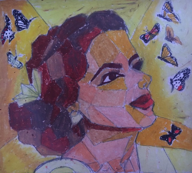 MutualAdmiration layout - Flexibility while painting …Adding the tenth butterfly
